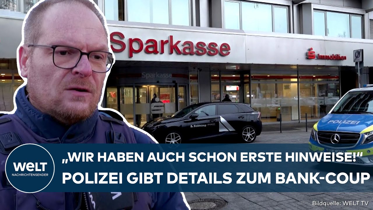 BANKRAUB GELSENKIRCHEN: R&auml;uber erbeuten wohl Millionenschatz! Polizei zum aktuellen Ermittlungsstand