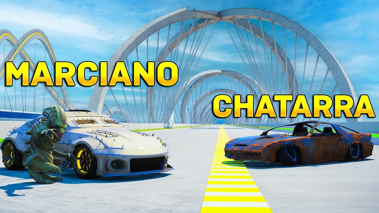 Un MARCIANO llegó a mi ciudad para GANAR una CARRERA pero le fue Mal. GTA 5 RP