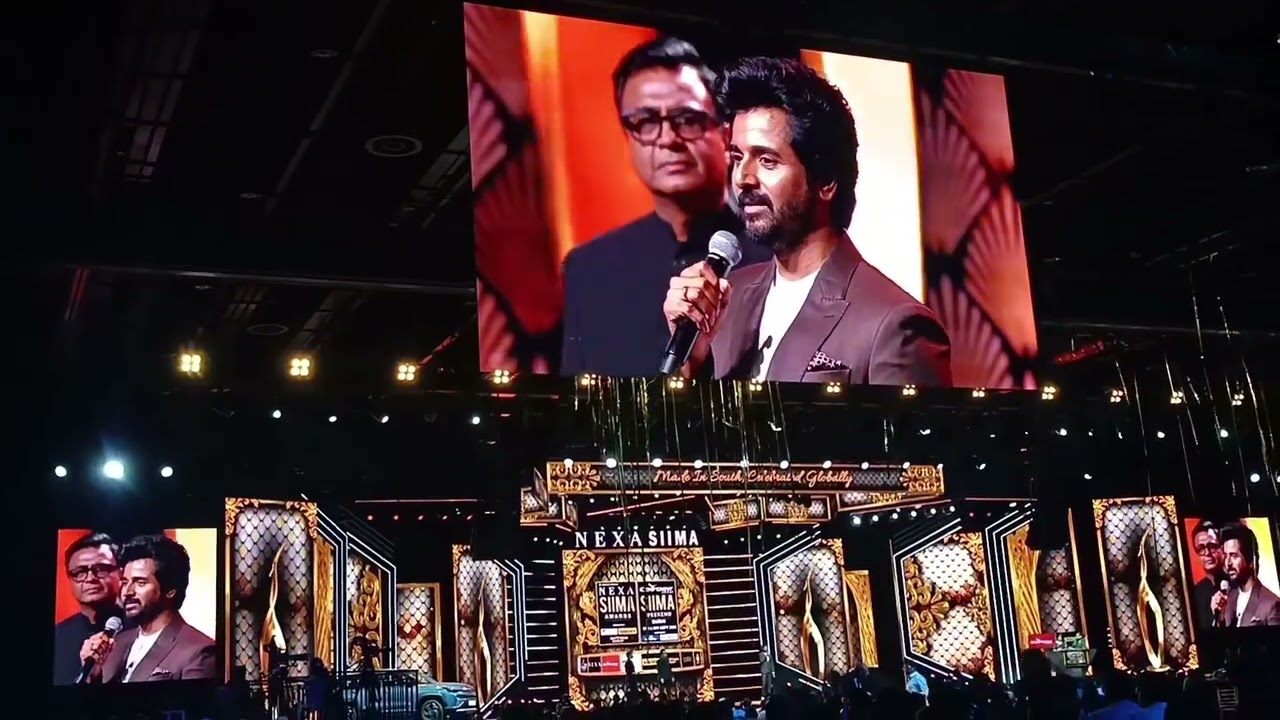 Best Actor Award In Tamil SIIMA 2025 :: Siva Karthikeyan for Amaran Movie
