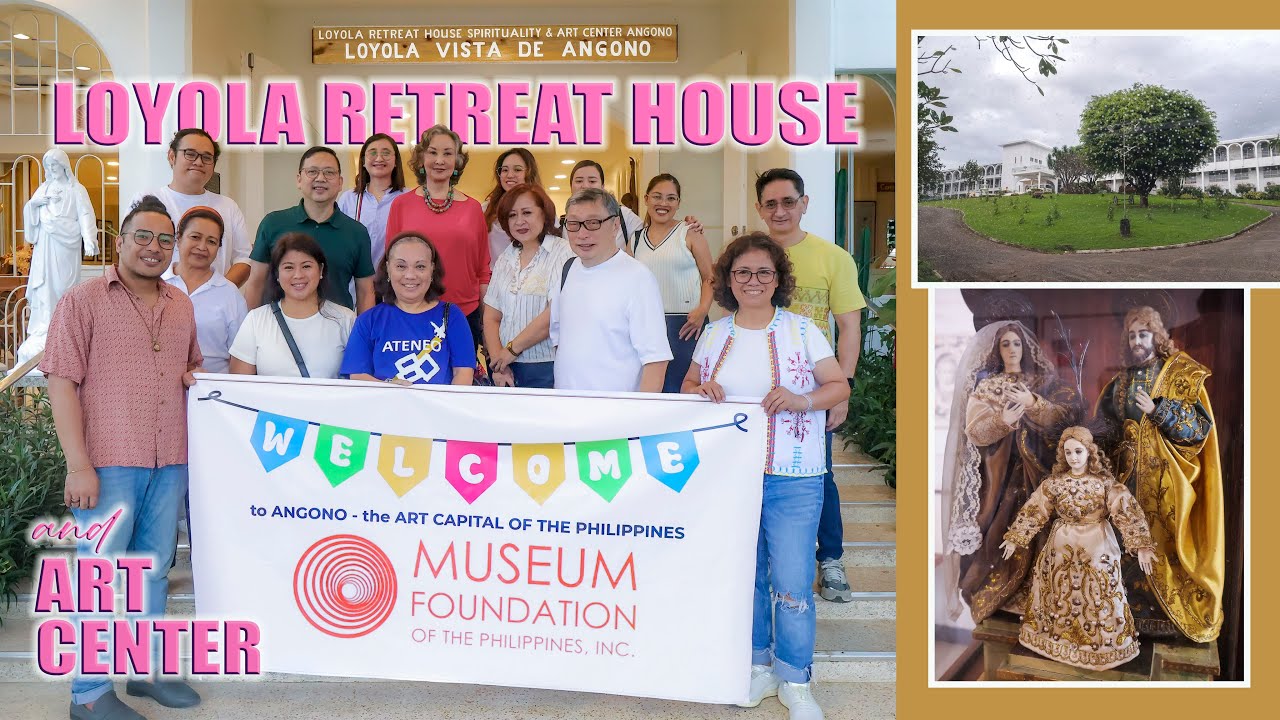 Inside Loyola Retreat House – Spirituality & Art Center Angono | History, Art, and Sacred Spaces