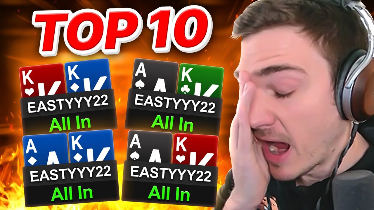 PRZEGRAŁEŚ KAŻDY ALL-IN NA 100NL (PONOWNIE)?! | Top 10 Hands Ep. 166