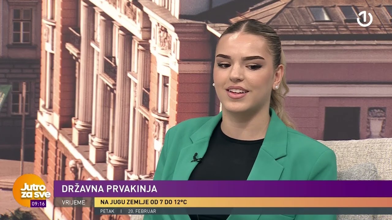 Jutro za sve: Ajla Sipović bronzana u Limasolu