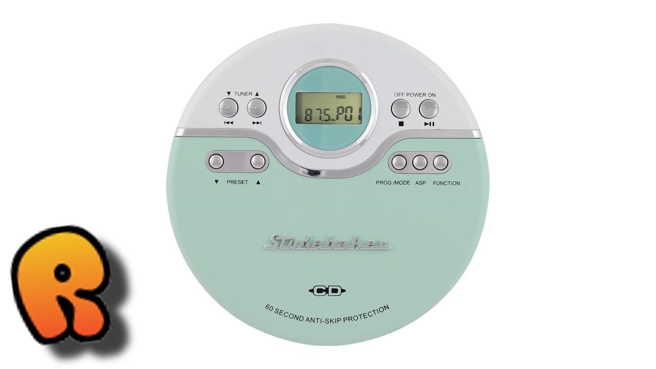 Studebaker Retro Joggable AM/FM CD Player!