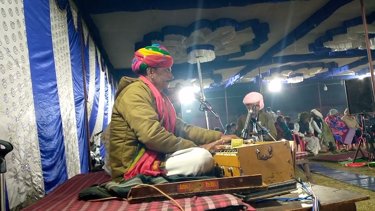 बालाजी साउंड पानखेडी द्वारा बहुत सुंदर देवनारायण की कथा वाचक गोवर्धनसिग भड़ाना