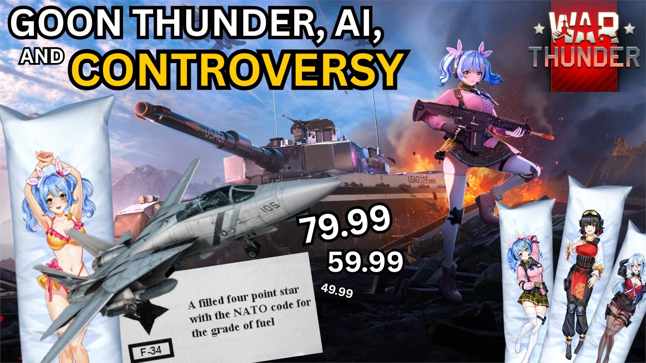 Очередные споры по War Thunder! Проблемы с обновлениями, использование ИИ и девушки Сенрай.