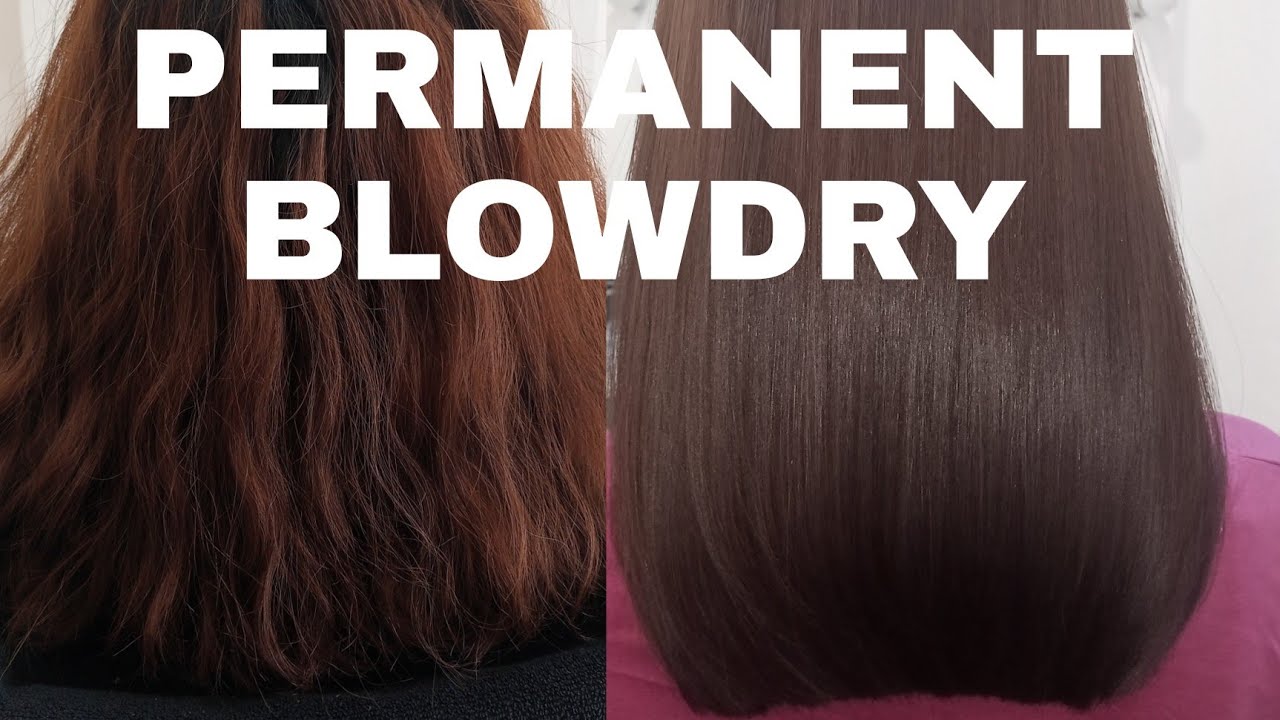 permanent blow-dry sawa kana b kakarebond ng buhok mo try mo to