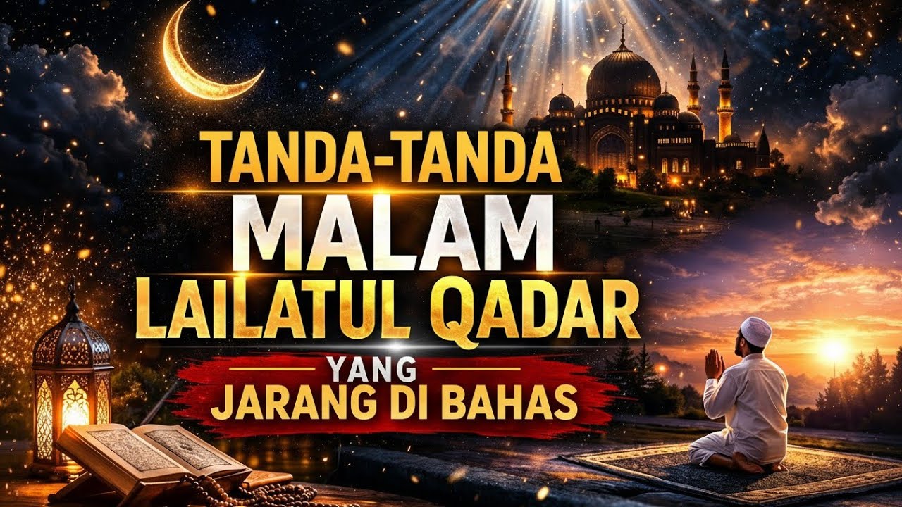 TANDA-TANDA MALAM LAILATUL QADAR yang Jarang Dibahas