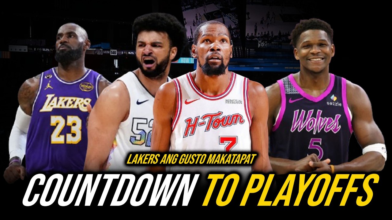 Kevin Durant at ROCKETS Ang LAKERS ang Gusto MAKATAPAT sa 1st Round | Edwards Rockets Ang Target
