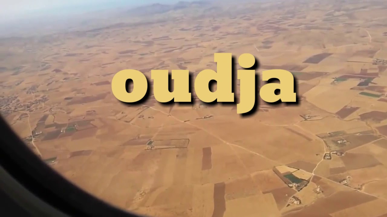 OUDJA, MOROCCO View from AirPlane