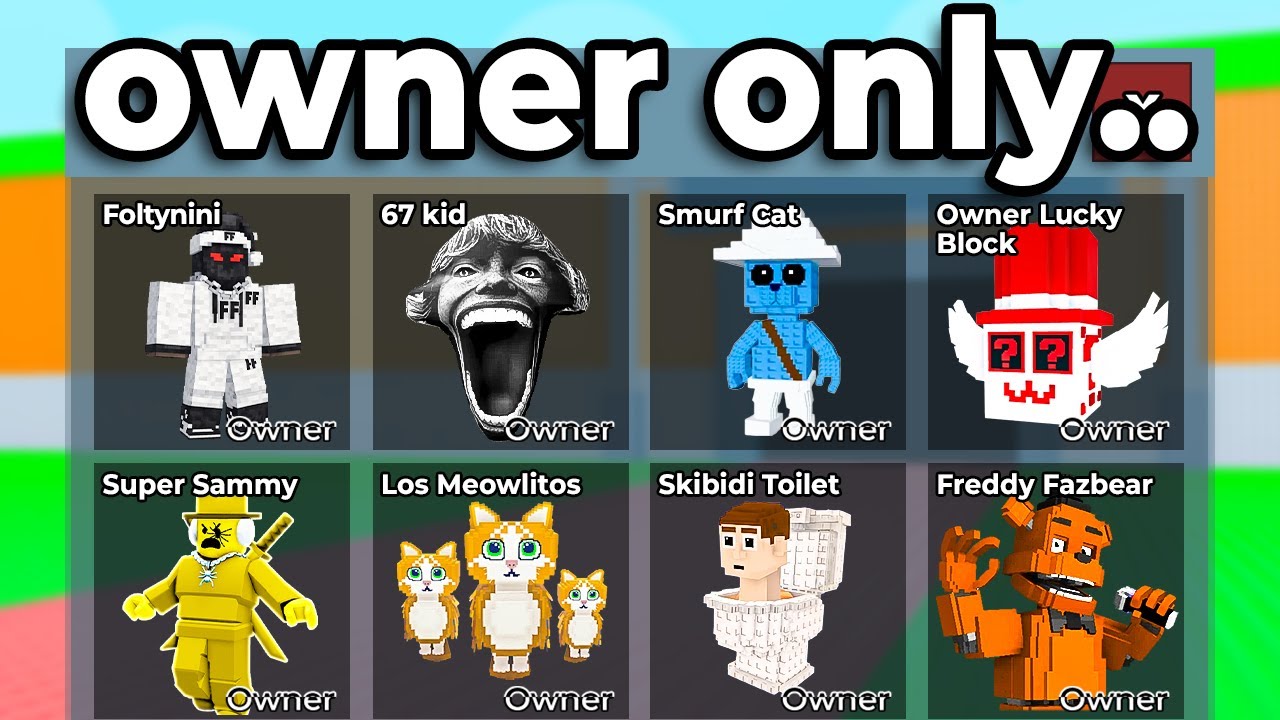 I Got Every OWNER BRAINROT..