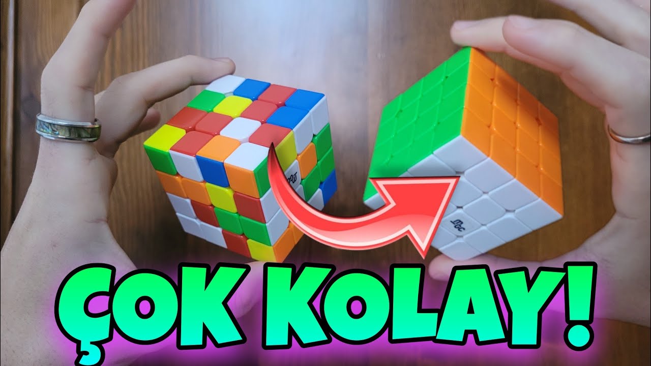 4x4 ZEKA KÜPÜ NASIL ÇÖZÜLÜR (EN KOLAY YÖNTEM!)