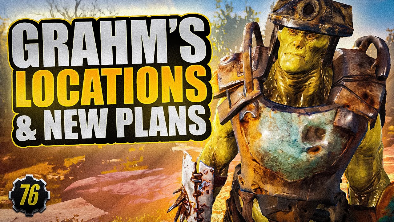 ✔️ NEW PLANS for Grahm in Fallout 76 Here's How to GET THEM