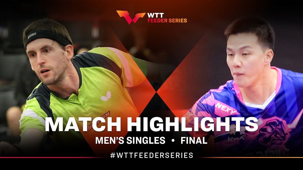 Steffen Mengel vs An Jaehyun | MS Final | WTT Feeder Vila Nova de Gaia 2023