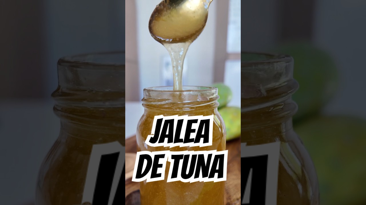 Jale de tuna, espectacular #jelly #jalea #tuna #nopal #receta #recipe #foodie