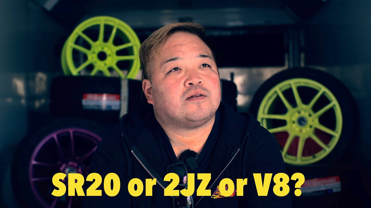 What is Naoki Nakamura favorite engine?  SR20 2JZ or V8