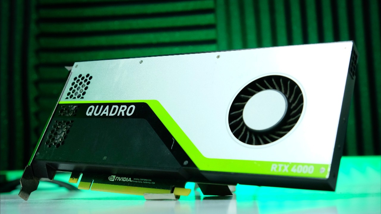 NVIDIA Quadro RTX 4000 Benchmark