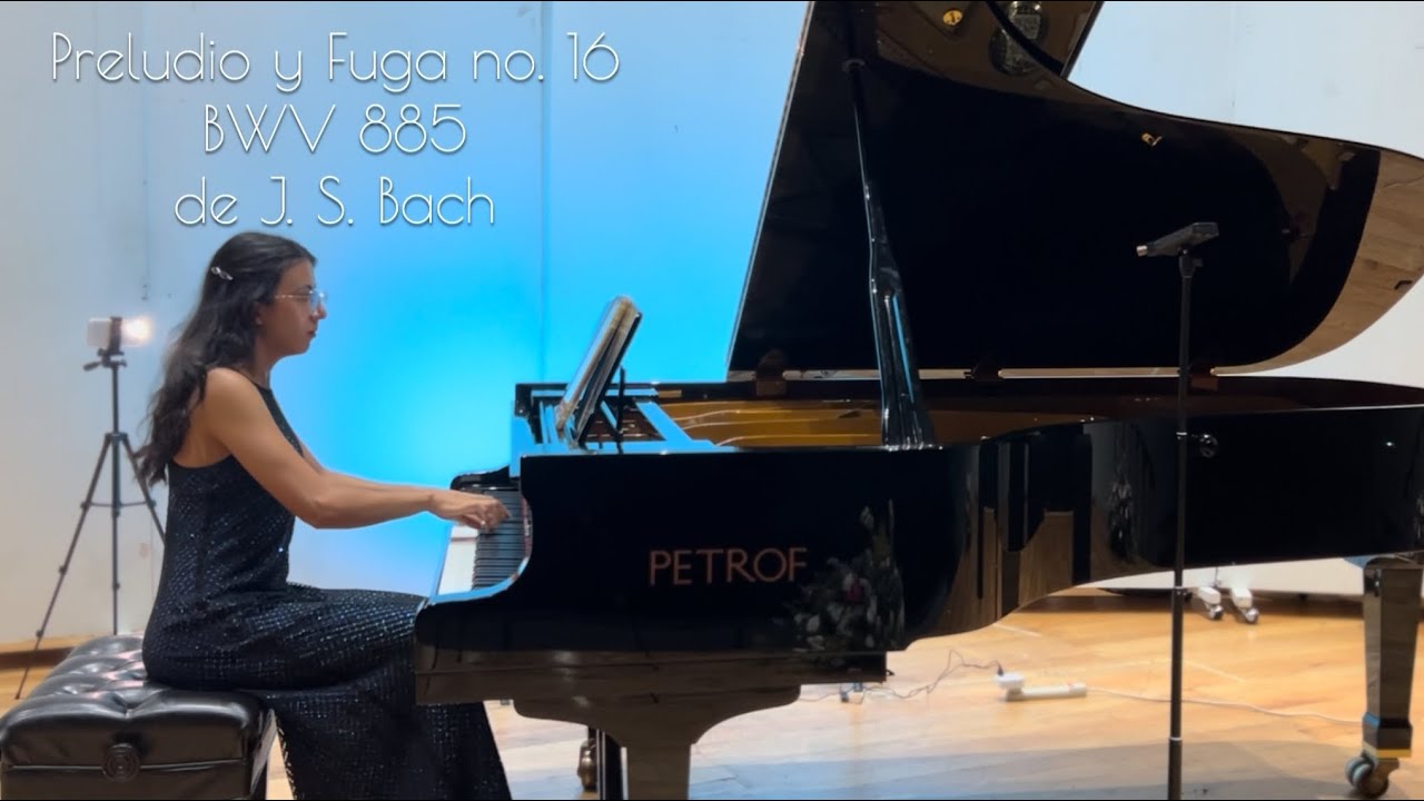 Preludio y Fuga no. 16, BWV 885 - J. S. Bach | @natalia.pianista 