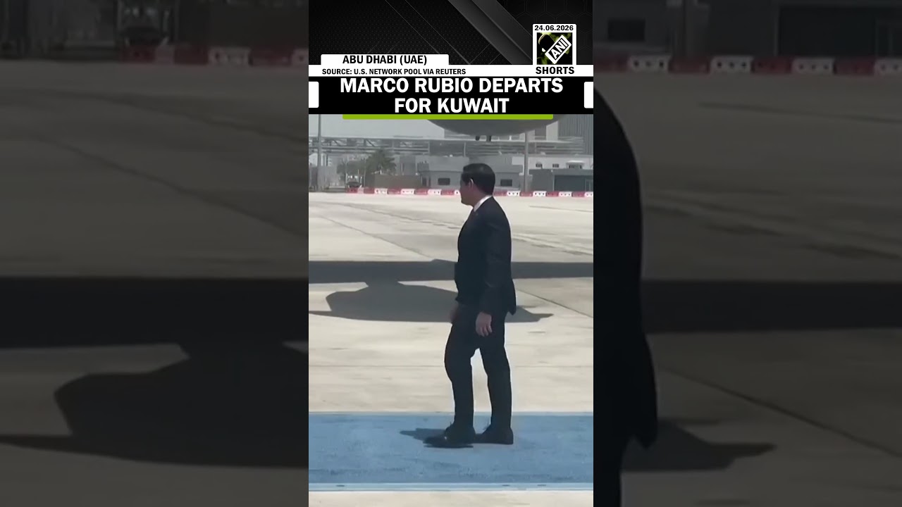 Marco Rubio leaves from Abu Dhabi, heads to Kuwait for diplomatic engagements