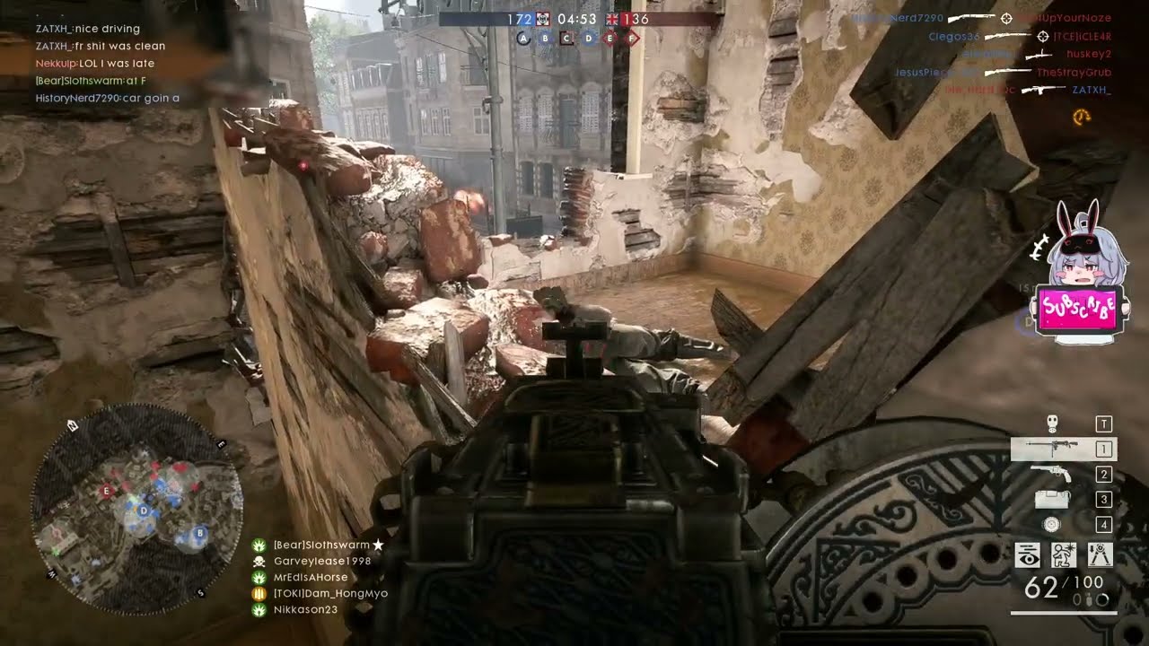 Battlefield 1: Amiens Conquest Support Parabellum MG14/17 Gameplay