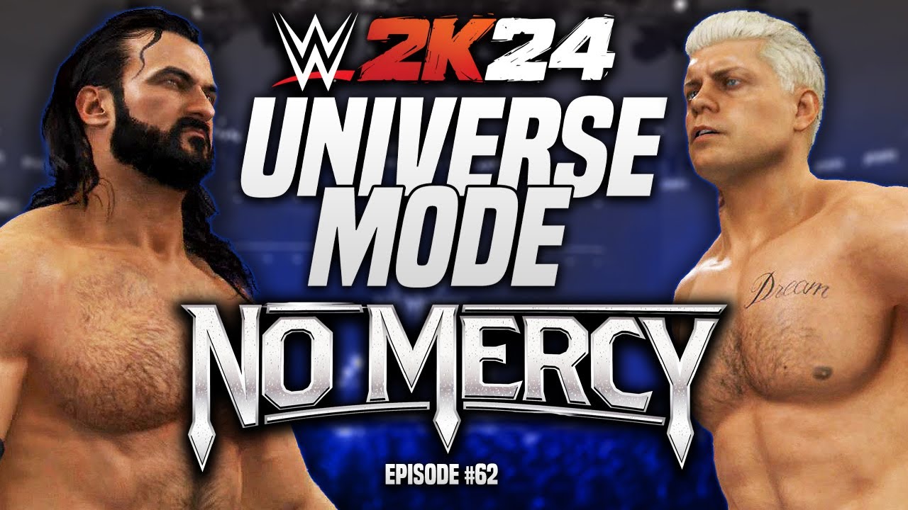 No Mercy 2024 PLE! | WWE 2K24 Universe Mode | Episode 62
