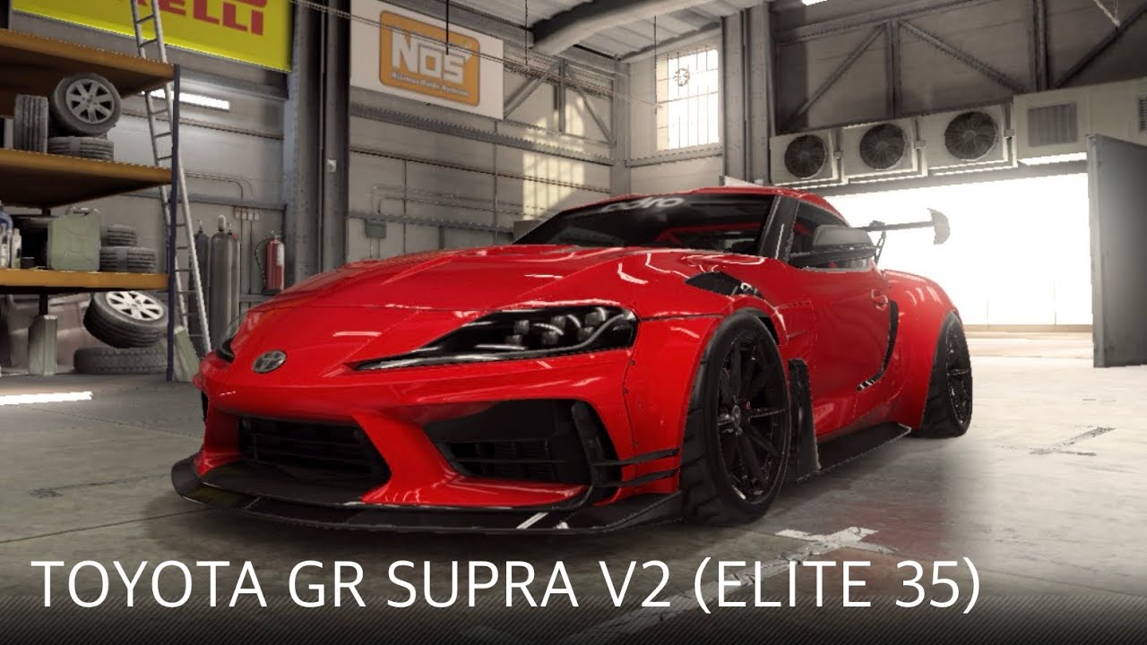【CSR2】TOYOTA GR SUPRA V2 (ELITE 35) &bull; tune & shift &bull; 7.055