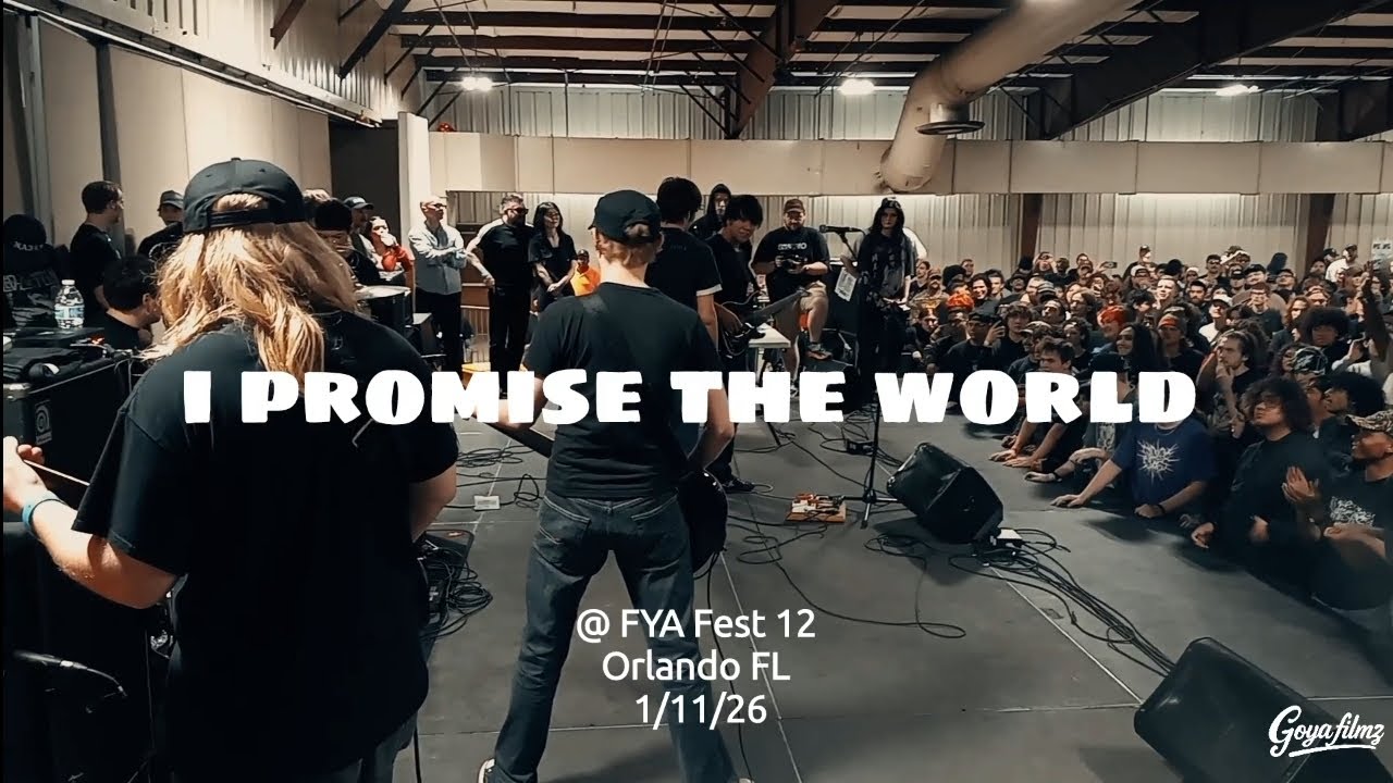 I promise the world @ FYA FEST 12 Orlando FL 1/11/26