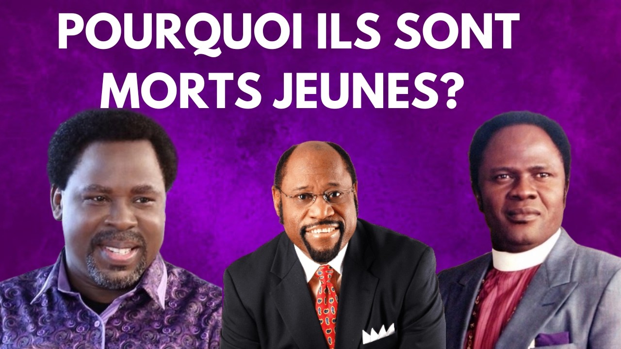 Pourquoi sont-ils morts jeunes? |Myles Munroe| Benson Idahosa| Prophet TB Joshua