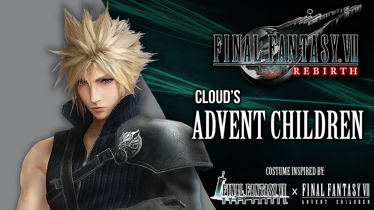 Cloud Advent Children MOD from FF7 Ever Crisis | Final Fantasy VII Rebirth