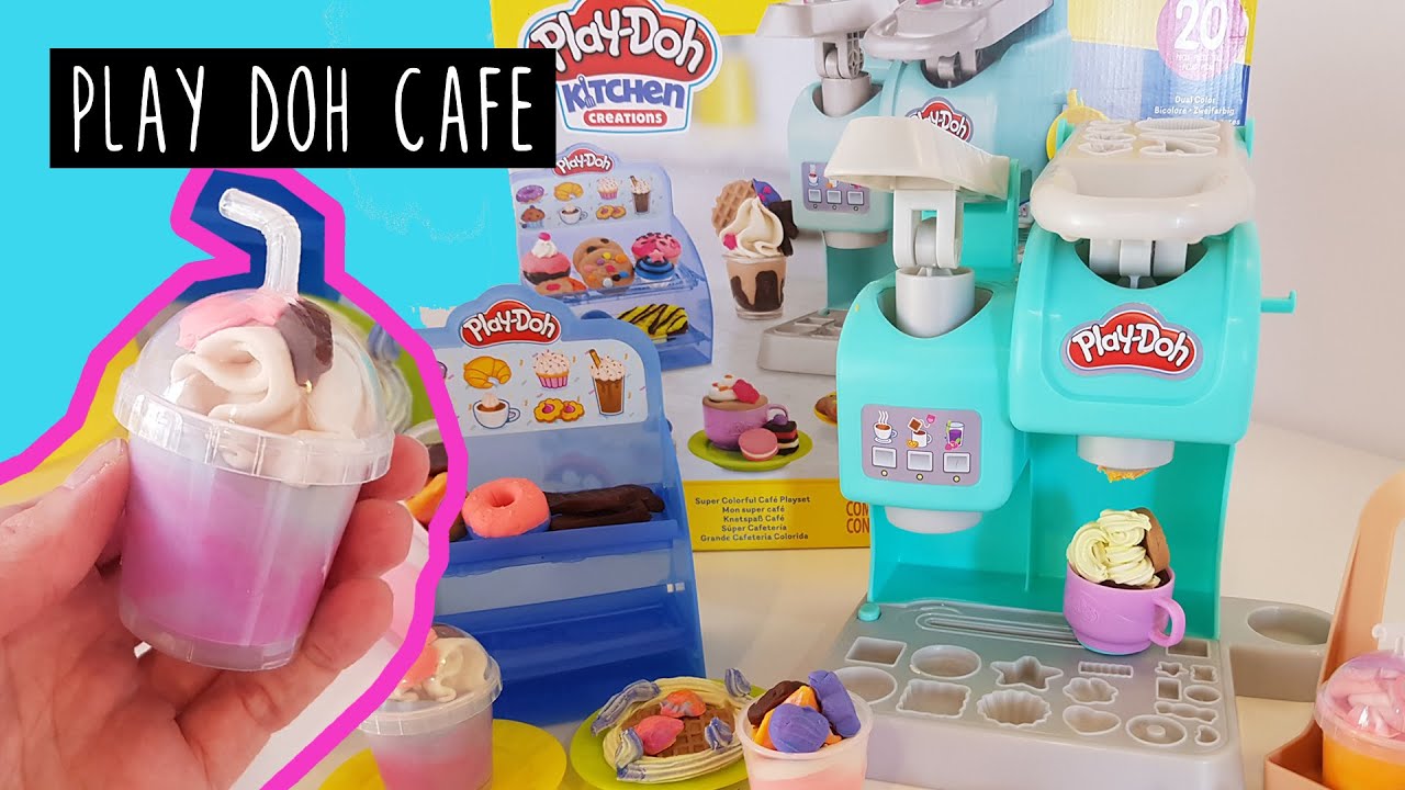 Play Doh Caf&eacute; Playset Making Icecream #playdoh