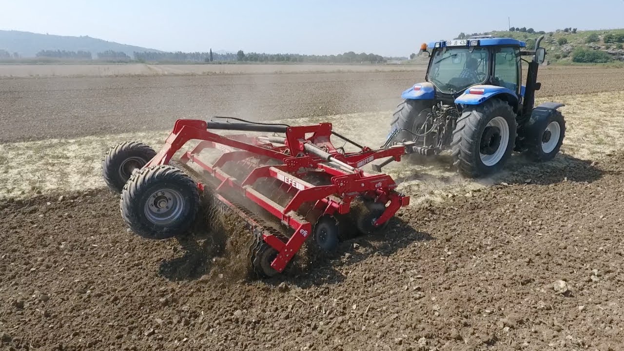 New Holland TS110A - 1 Saatte 38 Dekar Toprak İşleme
