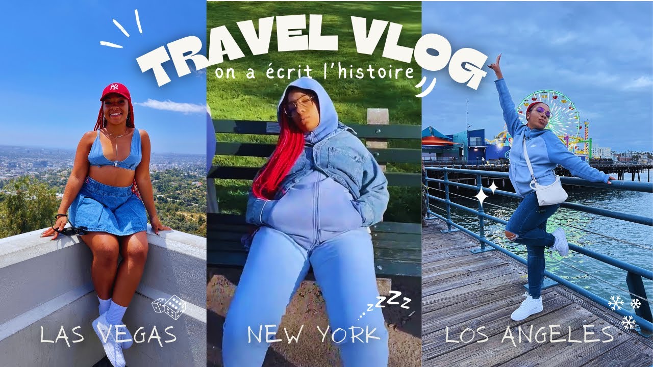 ON A ÉCRIT L'HISTOIRE : ils ont raté l'avion à LAS VEGAS,  j'ai perdu mon sac ... | TRAVEL VLOG