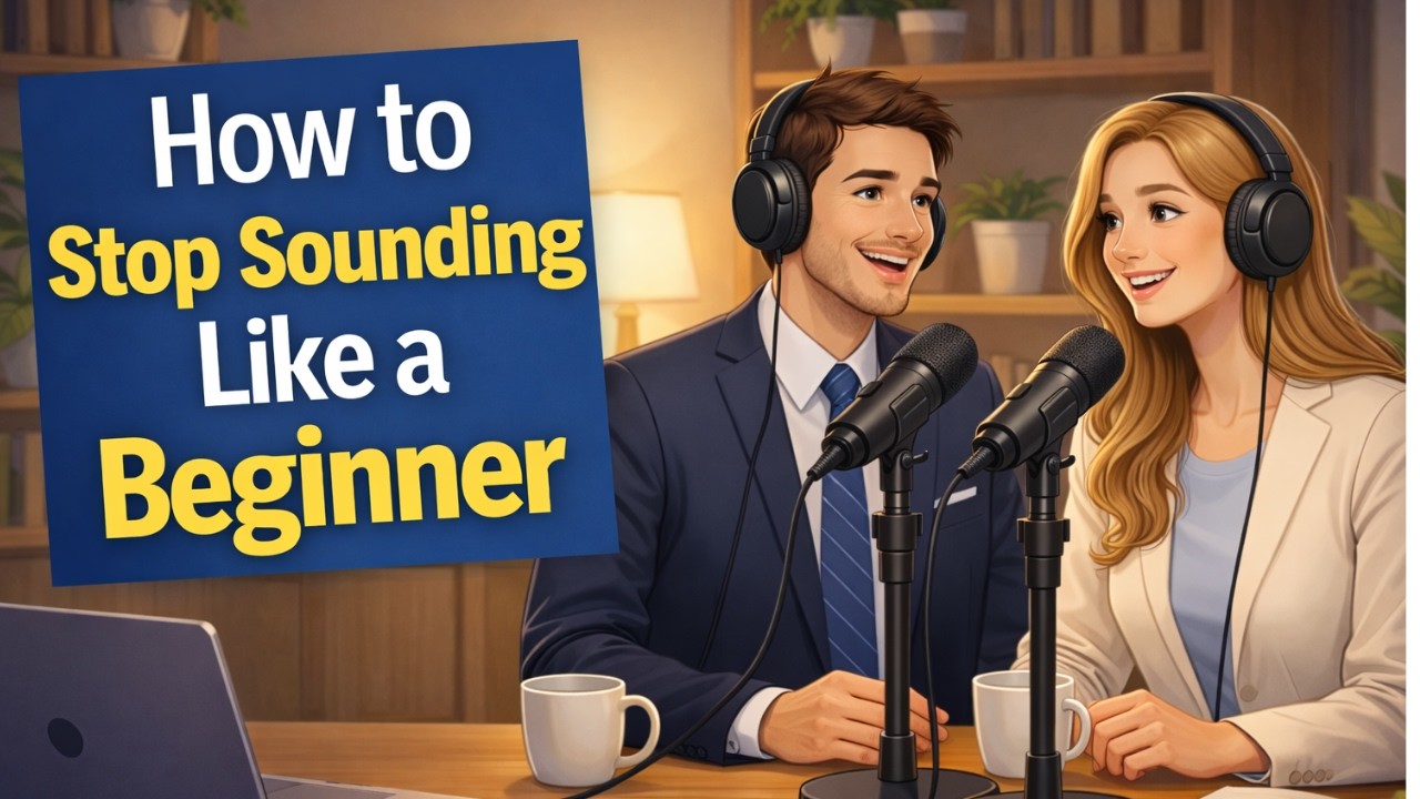 How to Stop Sounding Like a Beginner Even If Your English Isn’t Perfect