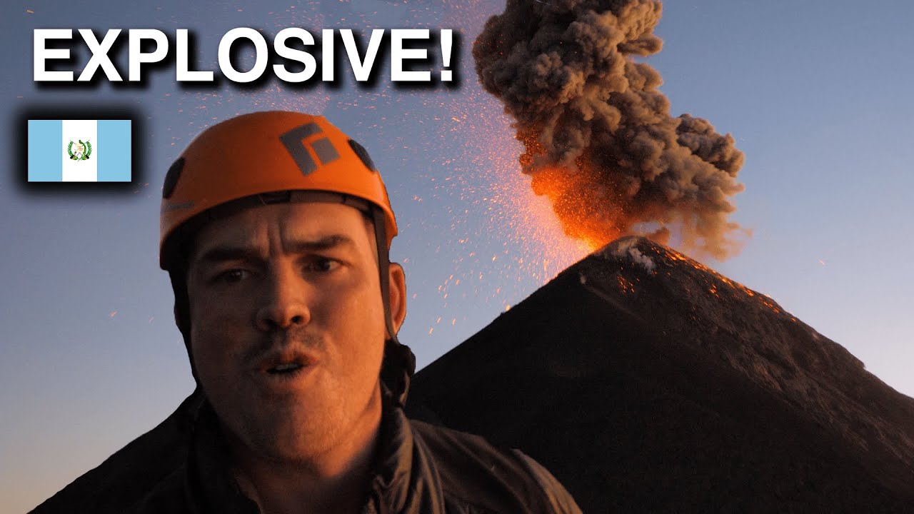 Seeing a Volcanic ERUPTION in Guatemala! 🌋🇬🇹🔥
