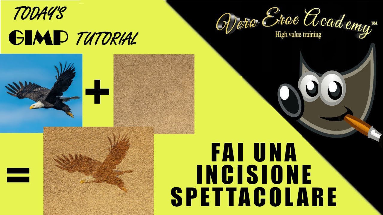TUTORIAL GIMP - COME FARE INCISIONI PERFETTE - IN 10 MINUTI!!!