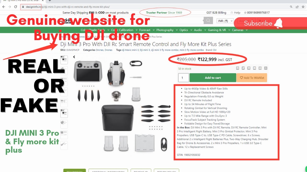 Design Info website Review in Tamil | Best website to buy DJI Drone | Geniune or Fake ? 