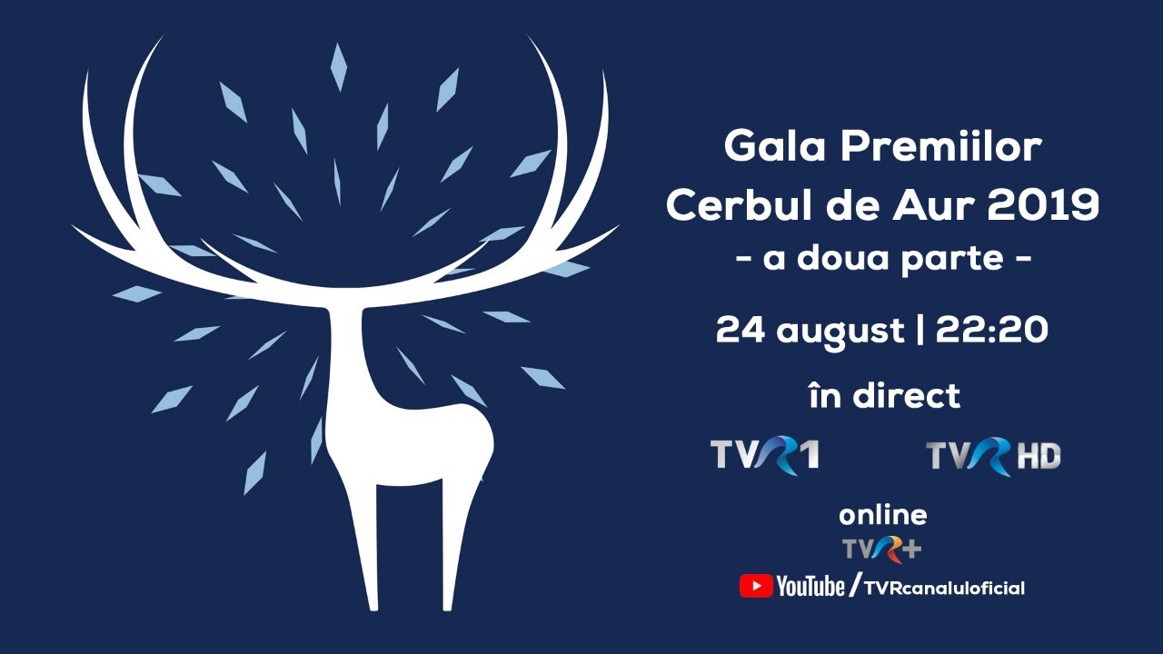 Gala Premiilor Cerbul de Aur 2019 - partea a II-a (@TVR1)