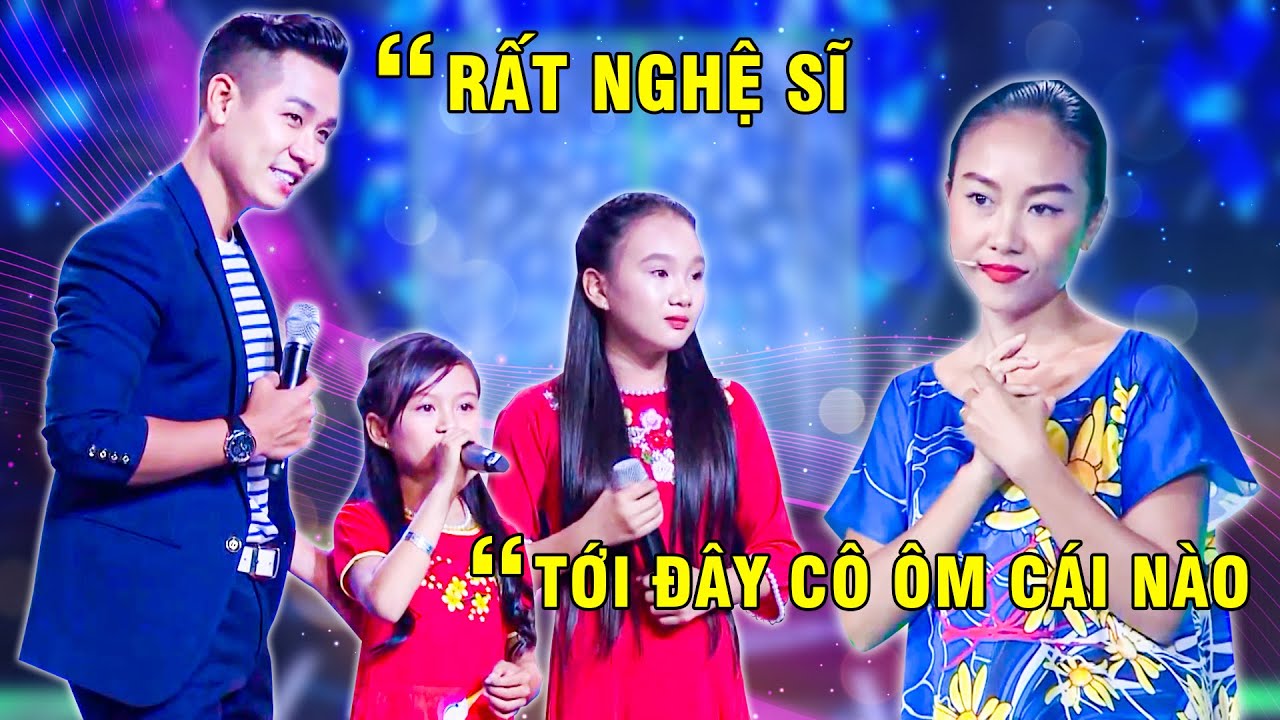 Cặp đôi nhí hát dân ca 
