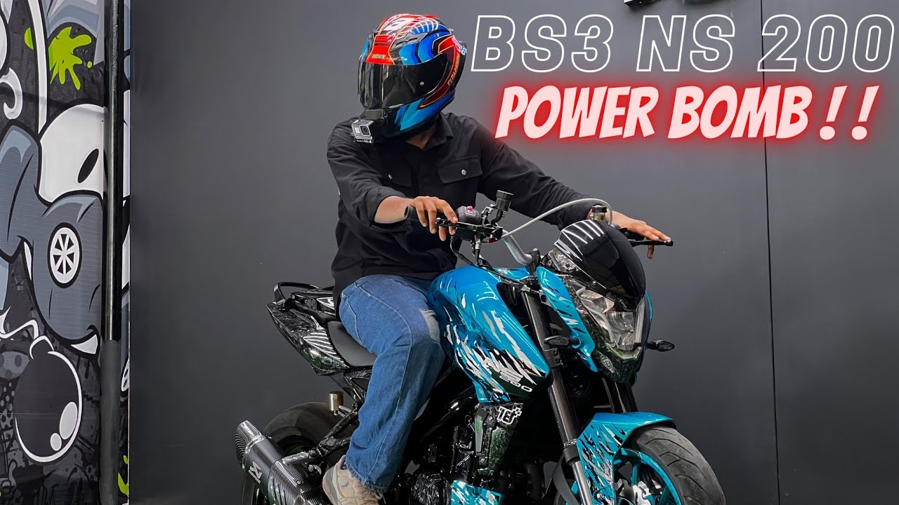 ഇനി മാറ്റാൻ ഒന്നും ബാക്കി ഇല്ല 🔥🫡NS 200 MODIFICATION 😍 #motomaniac46 #ns200