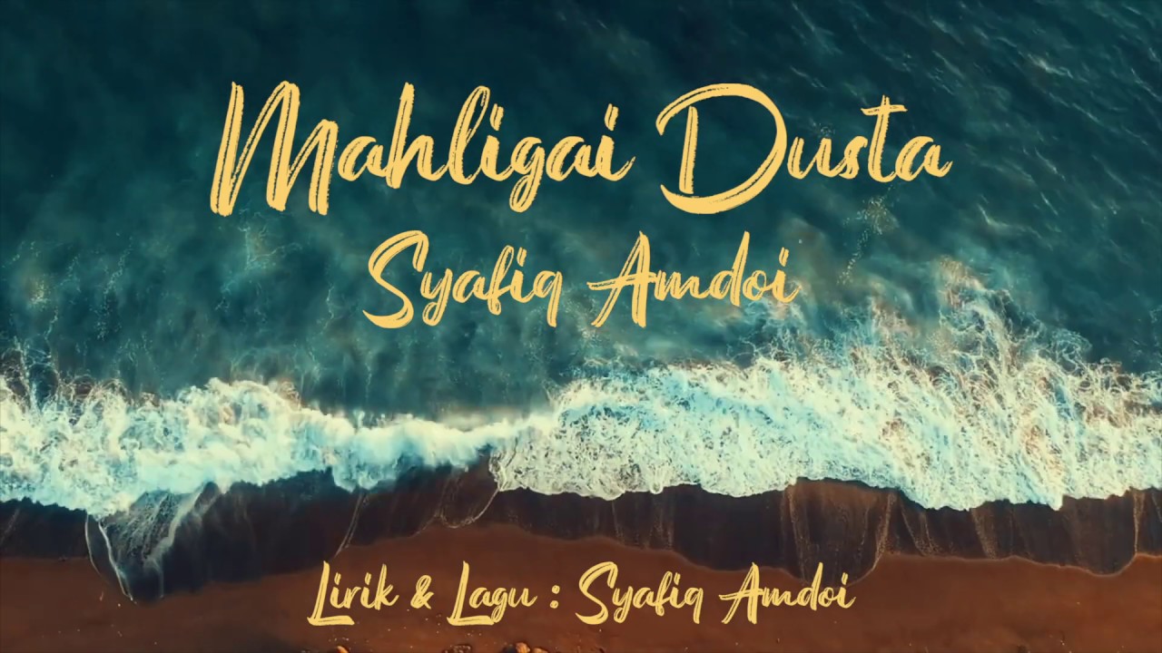 Syafiq Amdoi - Mahligai Dusta ( Official Lyric Video )