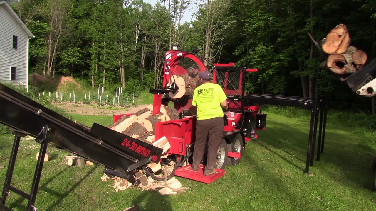 Brute Force 24-30 Firewood Processor