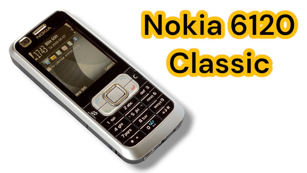 NOKIA 6120 CLASSIC: A NOSTALGIA EM FORMA DE CELULAR!