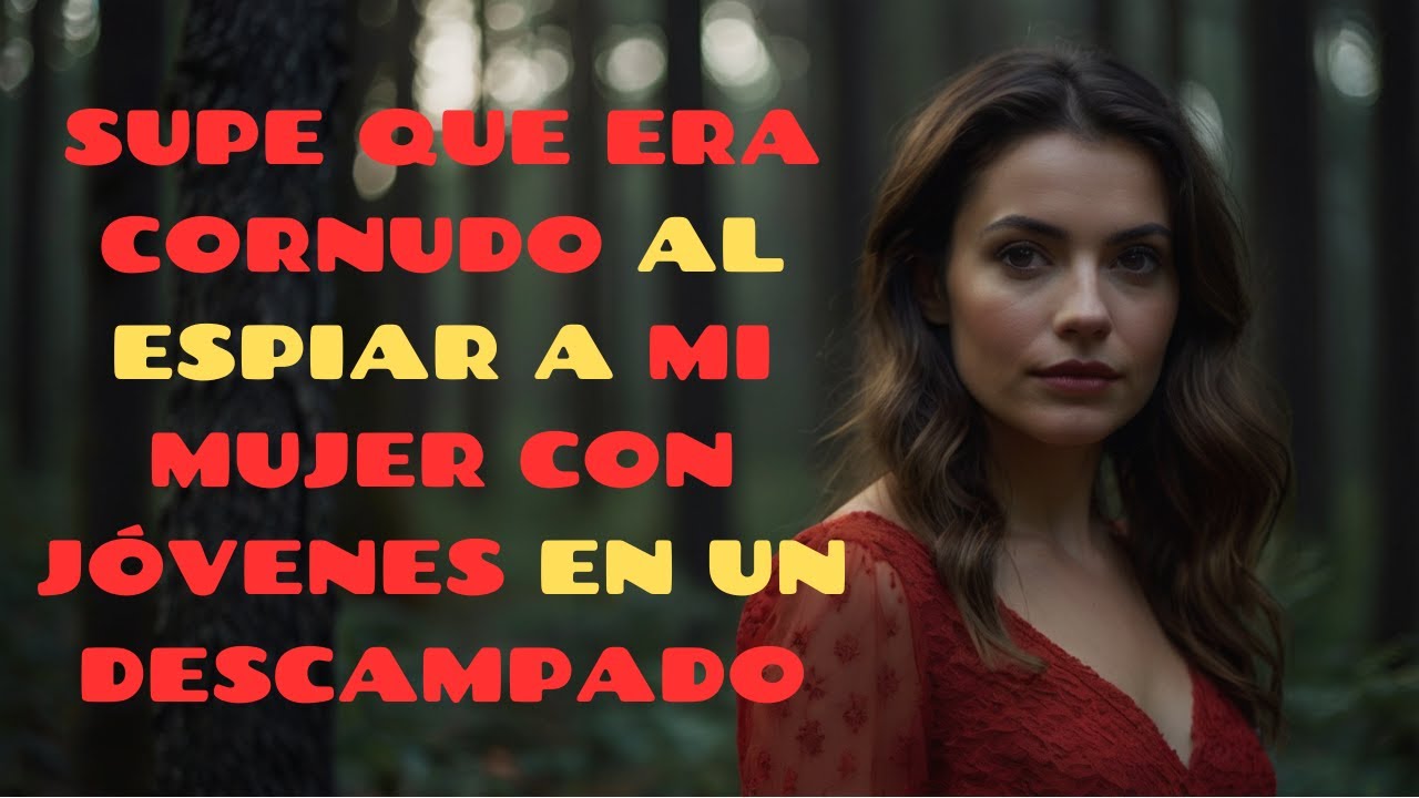 SUPE QUE ERA CORNUDO AL ESPIAR A MI MUJER CON JÓVENES EN UN DESCAMPADO