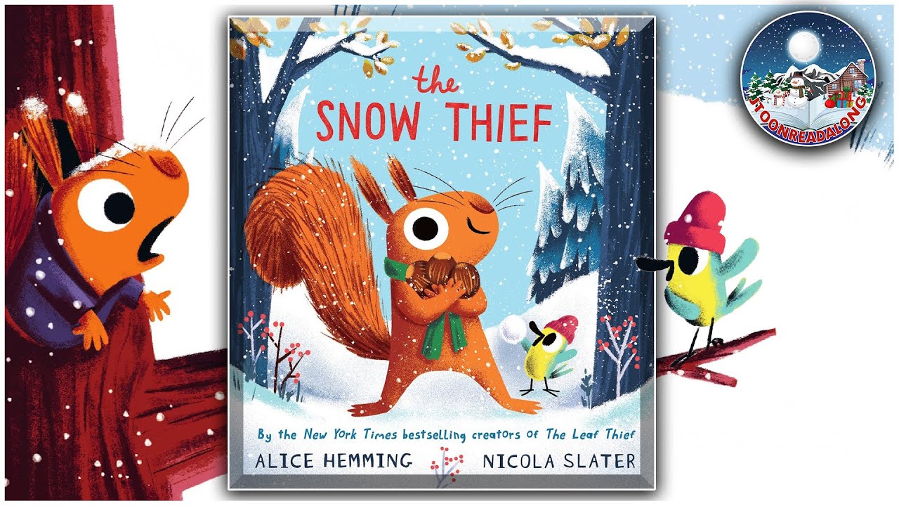 ❄️⛄️THE SNOW THIEF- ANIMATED READ ALOUD! #storytime #animals #winter