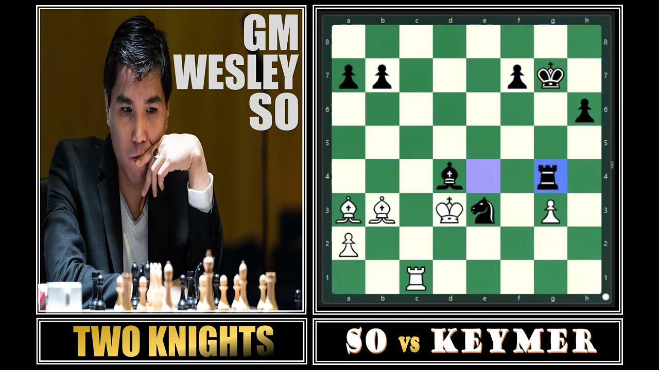 Chess Review: Gm Wesley So - Two Knights Defense #chess