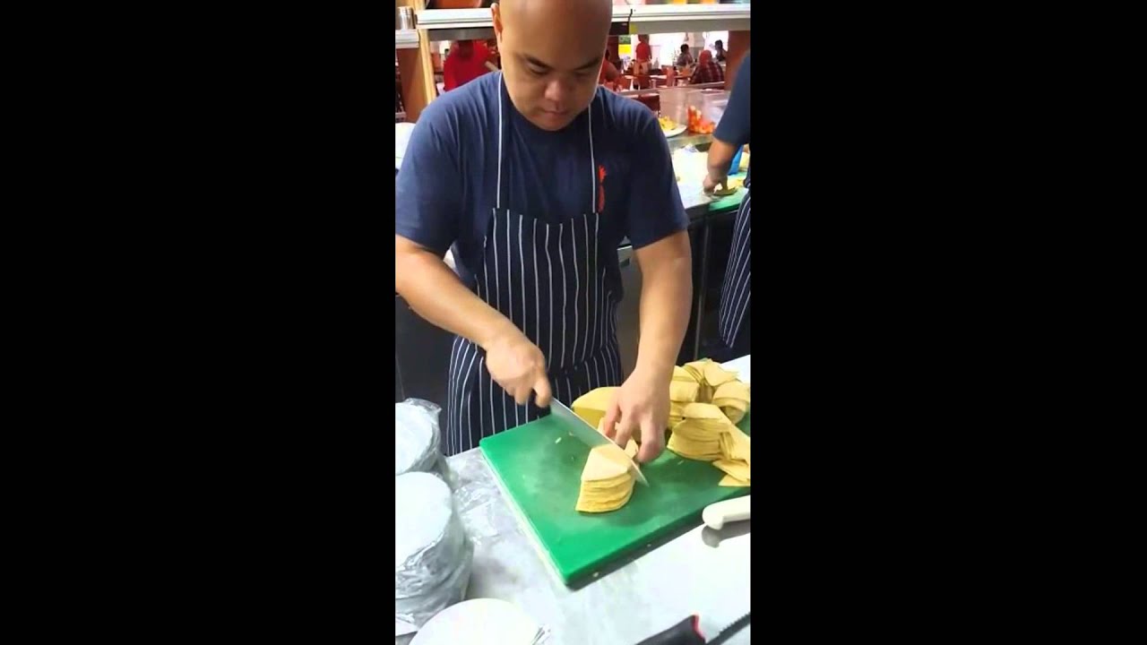 Shibata Kotetsu 210mm Gyuto Demo Cutting by Chef Julius