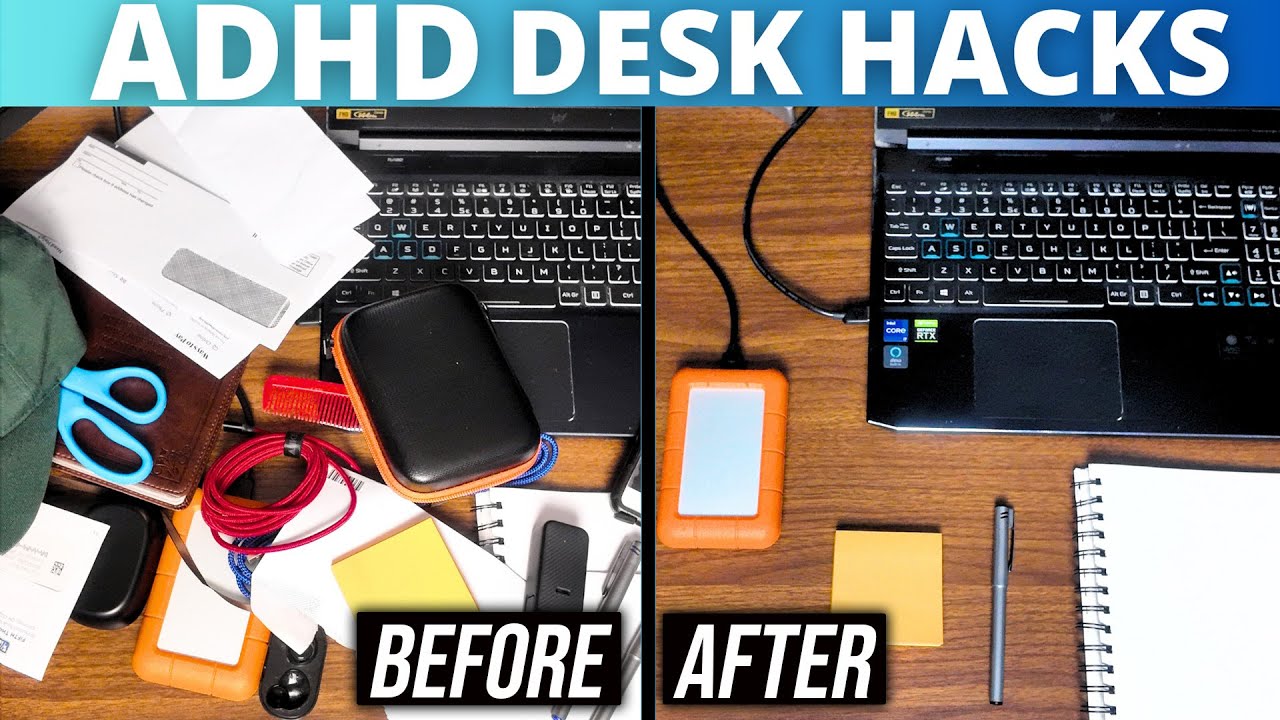 How to Set Up a Productivity Desk for ADHD