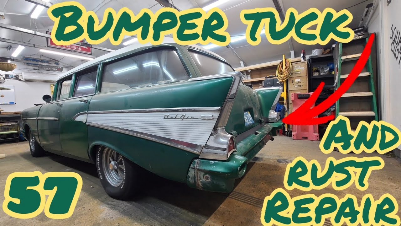 “Fixing the WORST bumper gap ever  (for cheap)Hand made patch panel. Rust Repair 