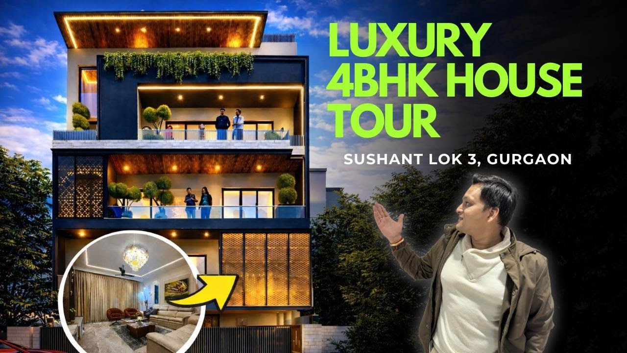 Luxury House Tour | Builder Floor in Gurgaon | 4BHK 263 Sq Yards | Sector 57 Gurgaon