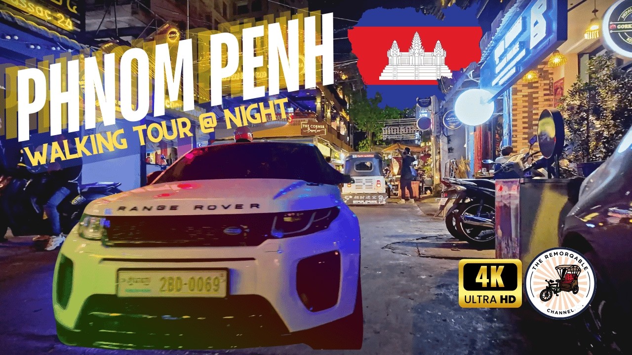 🇰🇭 Прогулки по Пномпень ночью: топовая ночная жизнь и скрытые жемчужины