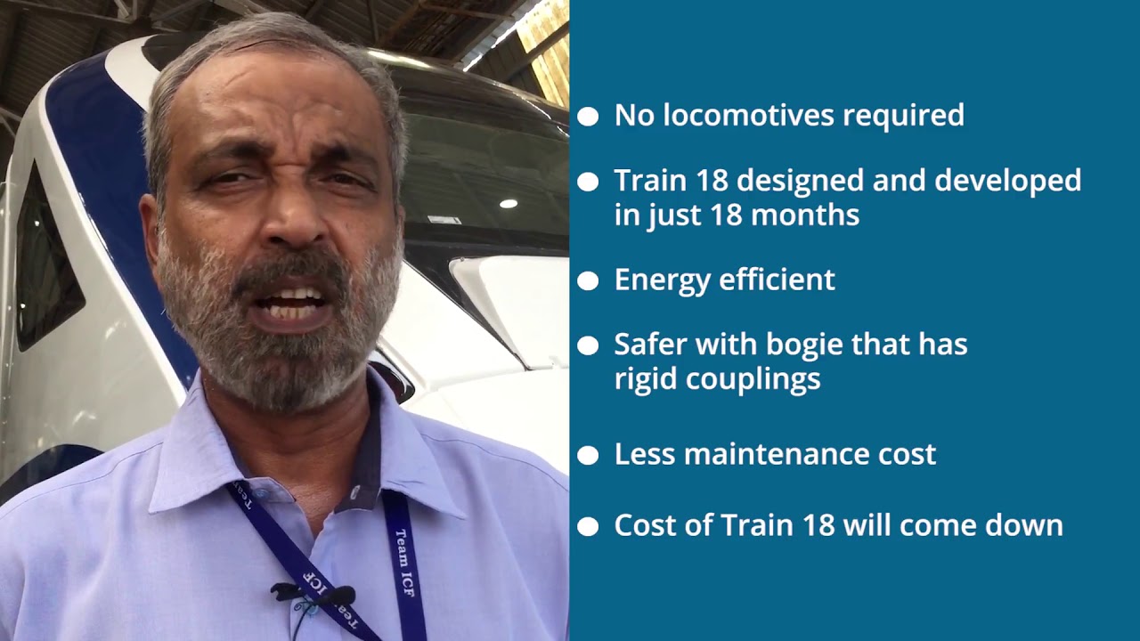 Integral Coach Factory ICF, Train 18 exclusive first impressions